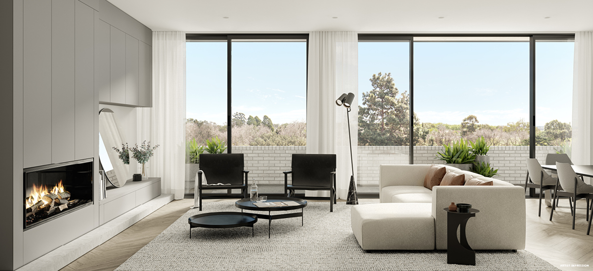 Central Park has an idyllic parkside address in Malvern East